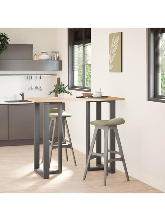 BAARILAUA JALAD T-KUJULISED 2 TK, ANTRATSIITHALL, 60 X 35 X (110-111) CM, TERAS