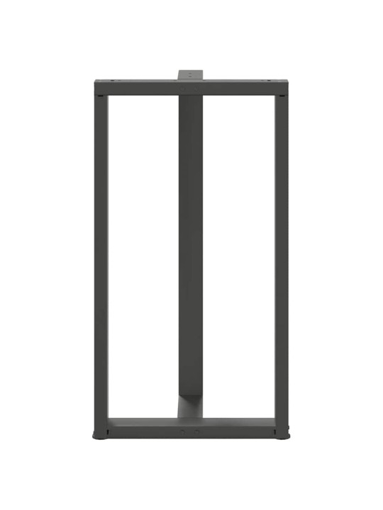 BAARILAUA JALAD T-KUJULISED 2 TK, ANTRATSIITHALL, 60 X 35 X (110-111) CM, TERAS