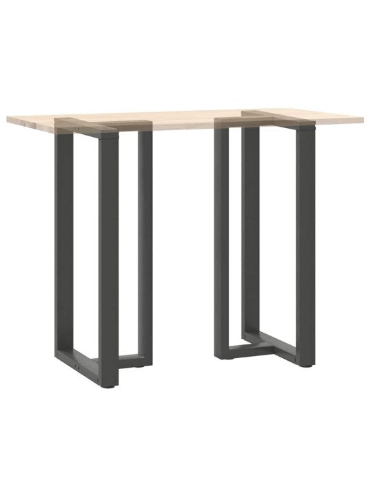 BAARILAUA JALAD T-KUJULISED 2 TK, ANTRATSIITHALL, 60 X 35 X (110-111) CM, TERAS