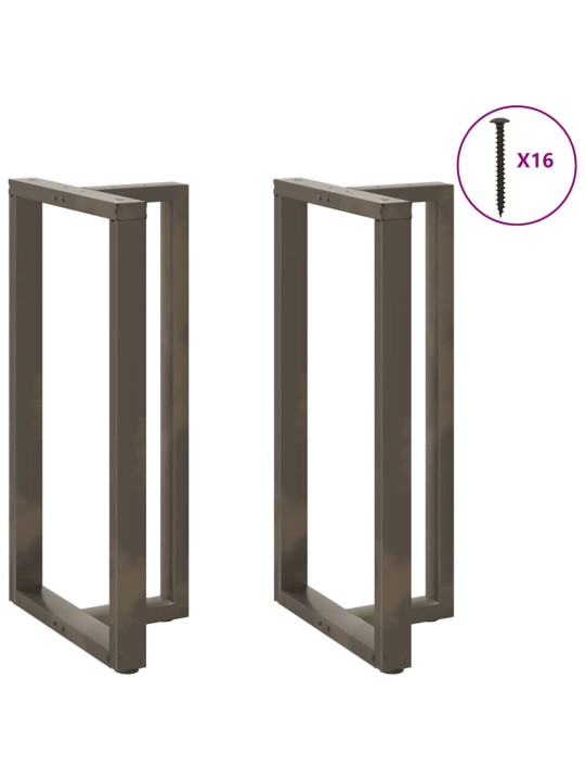 BAARILAUA JALAD, T-KUJULISED, 2 TK, MUSTAD, 60 X 35 X (110-111) CM, TERAS
