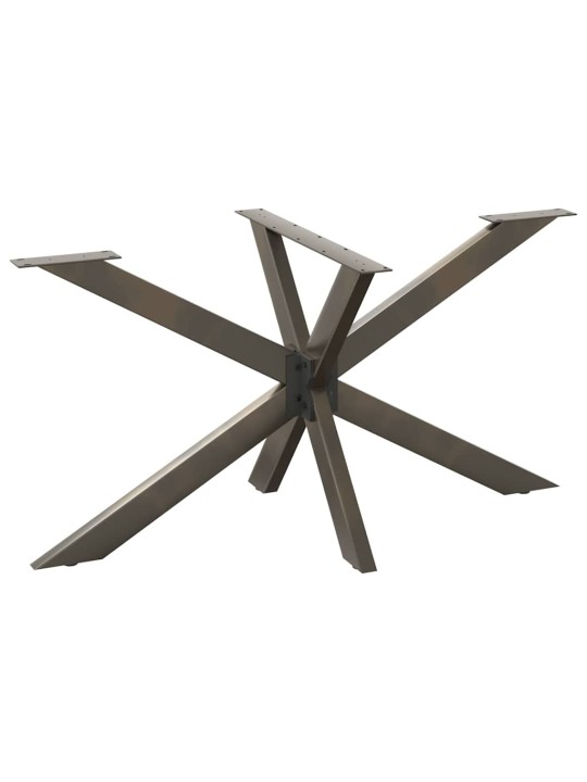 SÖÖGILAUA JALG, ÄMBLIKUKUJULINE, MUST, 150 X 78 X (72–73) CM, TERAS
