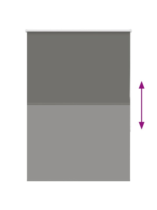 RULOO PIMENDAV HALL 110X150 CM KANGA LAIUS 105,7 CM POLÜESTER
