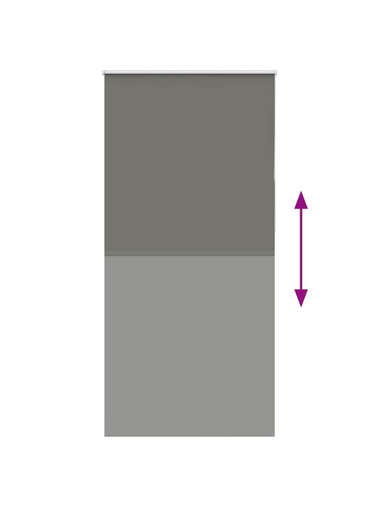 RULOO PIMENDAV HALL 100X230 CM KANGA LAIUS 95,7 CM POLÜESTER
