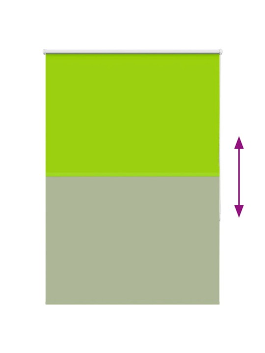 RULOO PIMENDAV LEHED ROHELISED 100X150 CM KANGA LAIUS 95,7 CM