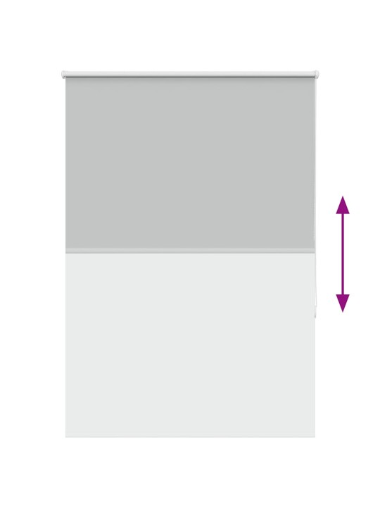 RULOO PIMENDAV HELEHALL 110X130 CM KANGA LAIUS 105,7 CM