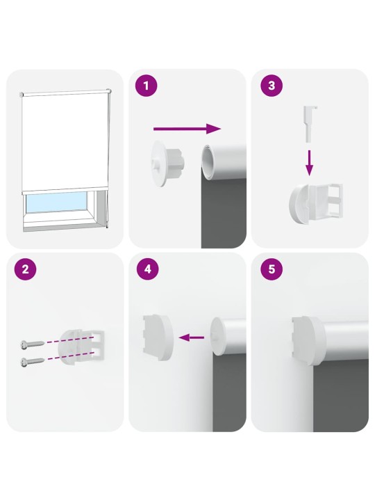 PIMENDAV RULOO HELEHALL 130X130 CM KANGA LAIUS 126,6 CM