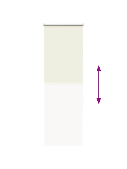 RULOO PIMENDAV KOLTUNUD VALGE 40X130 CM KANGA LAIUS 35,7 CM