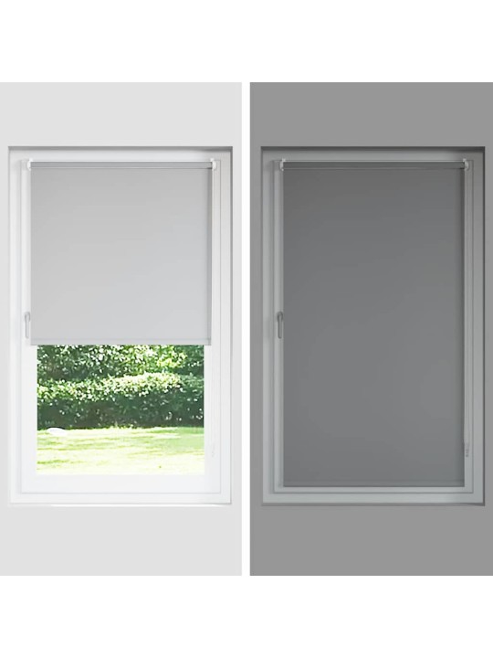 RULOO PIMENDAV VALGE 110X130 CM KANGA LAIUS 105,7 CM POLÜESTER