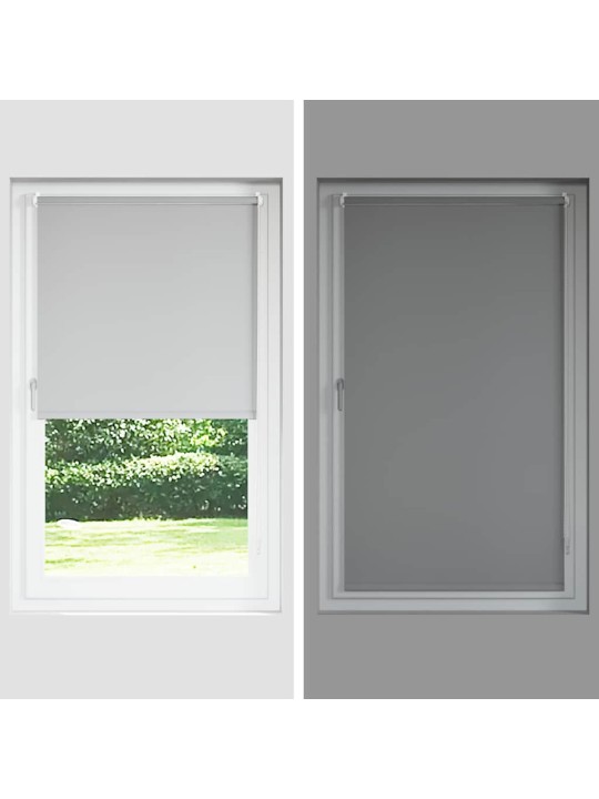 RULOO PIMENDAV VALGE 110X150 CM KANGA LAIUS 105,7 CM POLÜESTER