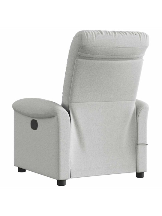 MASSAGE RECLINER TOOL CLOUD GREY FABRIC