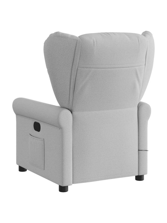 MASSAGE RECLINER TOOL CLOUD GREY FABRIC