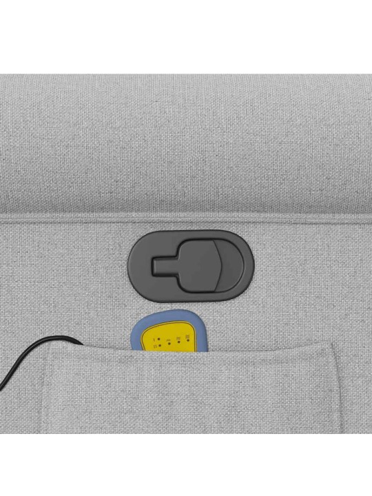 MASSAGE RECLINER TOOL CLOUD GREY FABRIC