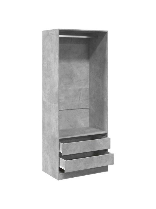 GARDEROOB BETOONHALL 80X50X200 CM TEHISPUIT