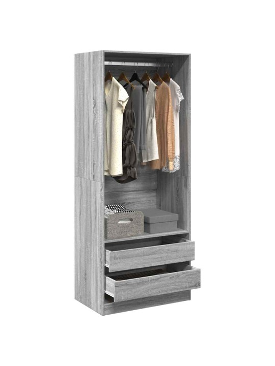 RIIDEKAPP, HALL SONOMA TAMM, 80X50X200 CM, TEHISPUIT