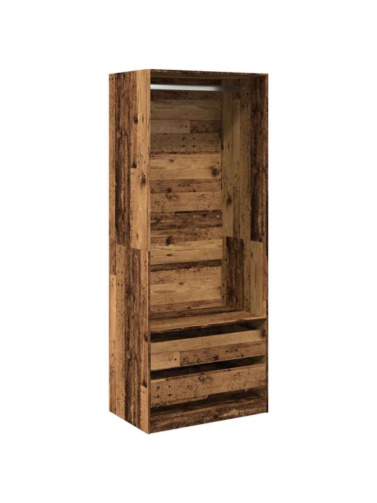 GARDEROOB VANA PUIDU 80X50X200 CM TEHISPUIT