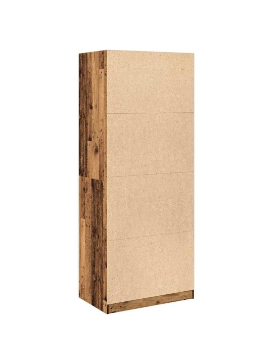 GARDEROOB VANA PUIDU 80X50X200 CM TEHISPUIT