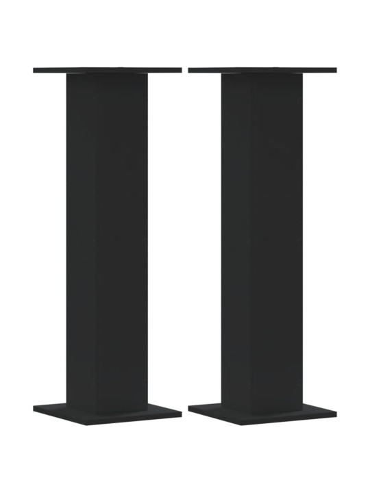 TAIMEALUSED 2 TK, MUST, 30X30X95 CM, TEHISPUIT