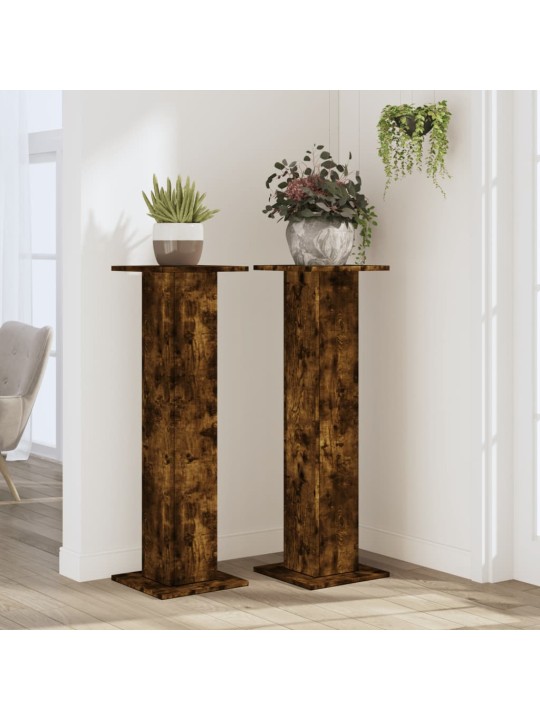 TAIMEALUSED 2 TK, SUITSUTATUD TAMM, 30X30X95 CM, TEHISPUIT