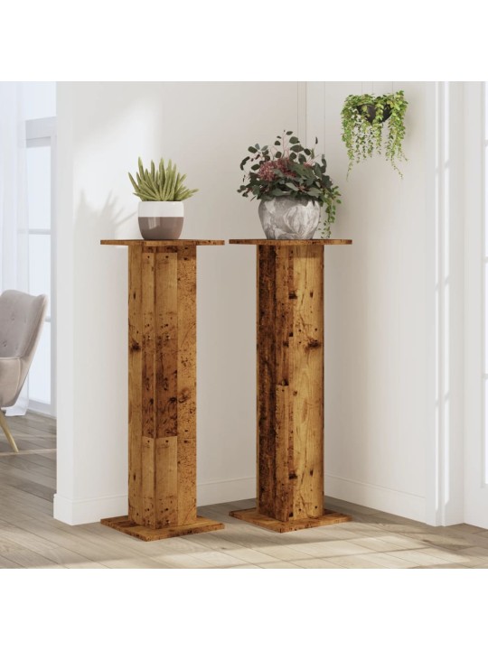 TAIMEALUSED 2 TK, VANA PUIT, 30 X 30 X 95 CM, TEHISPUIT