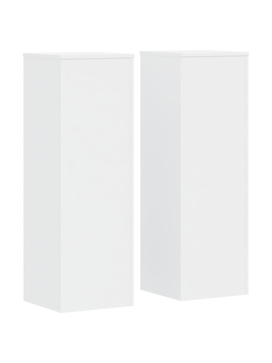 TAIMEALUSED 2 TK, VALGE, 33X33X100 CM, TEHISPUIT