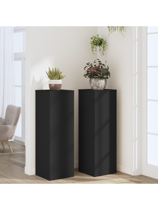 TAIMEALUSED 2 TK, VALGE, 33X33X100 CM, TEHISPUIT