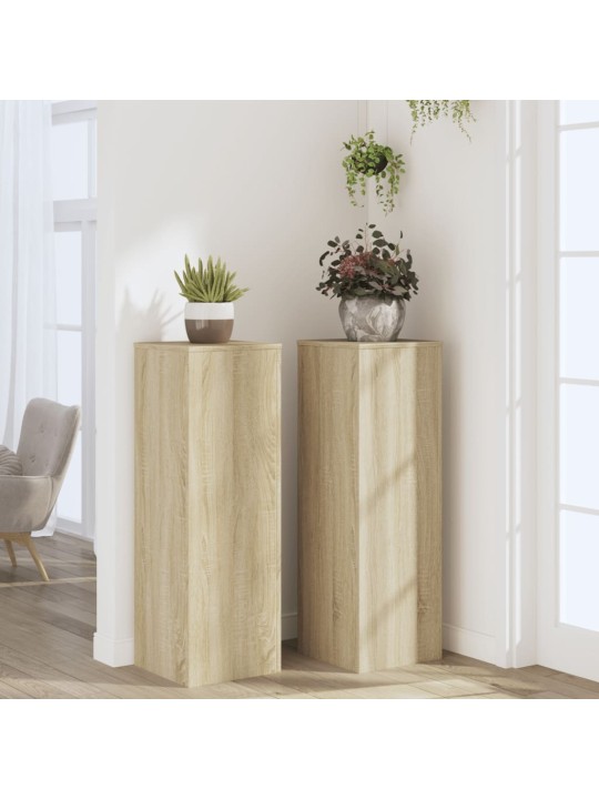 TAIMEALUSED 2 TK, SONOMA TAMM, 33 X 33 X 100 CM, TEHISPUIT