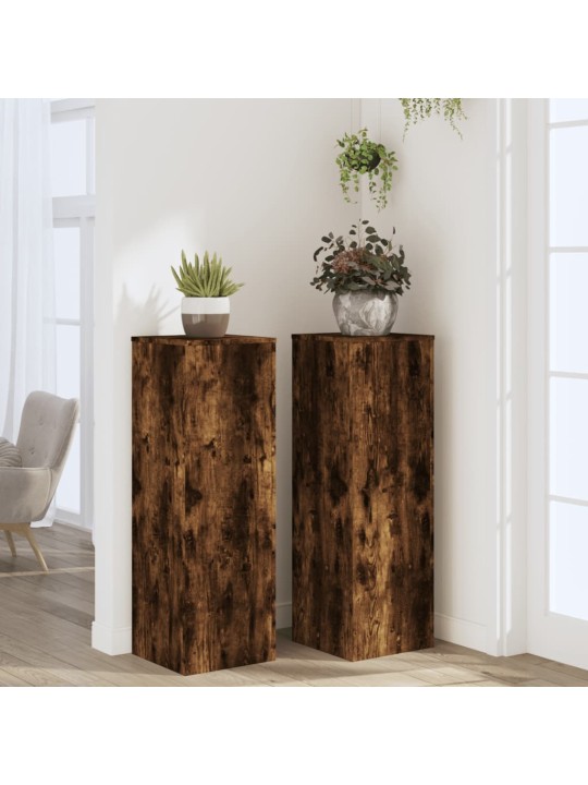 TAIMEALUSED 2 TK, SUITSUTATUD TAMM, 33 X 33 X 100 CM, TEHISPUIT