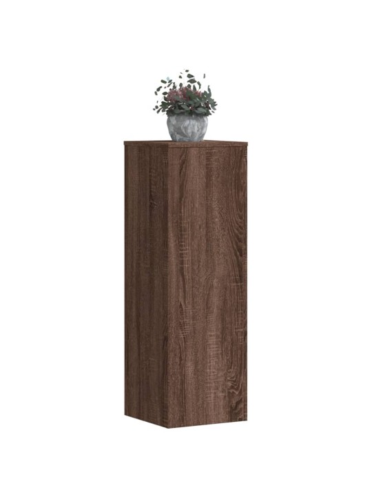 TAIMEALUSED 2 TK, PRUUN TAMM, 33 X 33 X 100 CM, TEHISPUIT