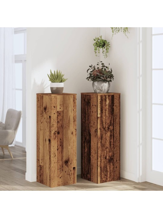 TAIMEALUSED 2 TK, VANA PUIT, 33 X 33 X 100 CM, TEHISPUIT