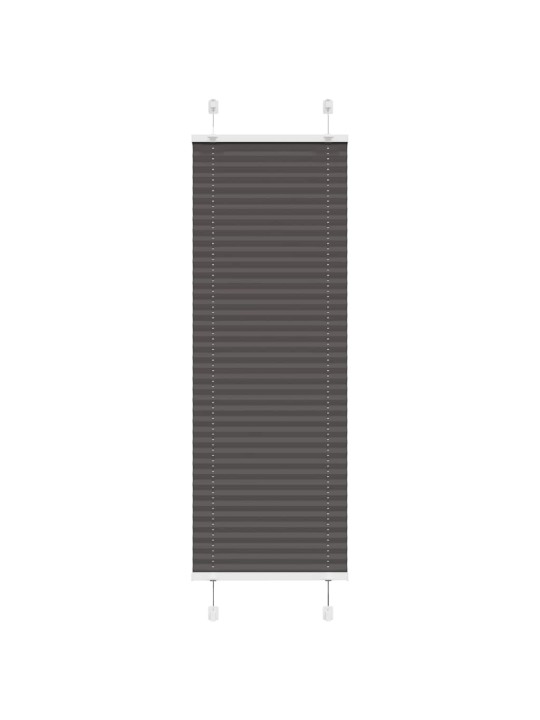 PLISSEERITUD RULOO MUST 40X100 CM KANGA LAIUS 39,4 CM POLÜESTER