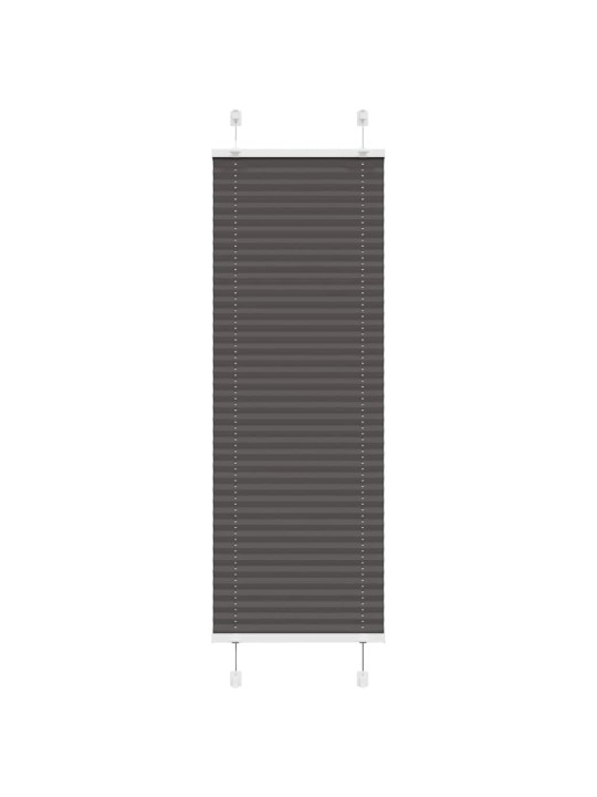 PLISSEERITUD RULOO MUST 45X100 CM KANGA LAIUS 44,4 CM POLÜESTER