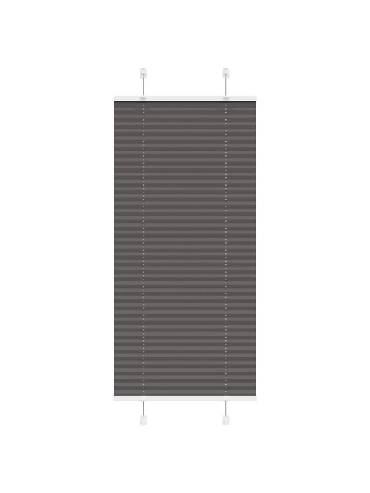 PLISSEERITUD RULOO MUST 60X100 CM KANGA LAIUS 59,4 CM POLÜESTER