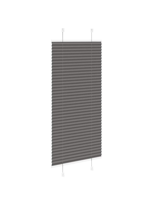 PLISSEERITUD RULOO MUST 65X100 CM KANGA LAIUS 64,4 CM POLÜESTER