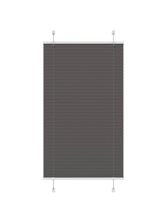 PLISSEERITUD RULOO MUST 80X100 CM KANGA LAIUS 79,4 CM POLÜESTER