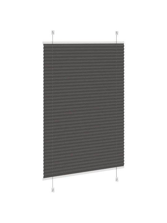 PLISSEERITUD RULOO MUST 100X100 CM KANGA LAIUS 99,4CM POLÜESTER