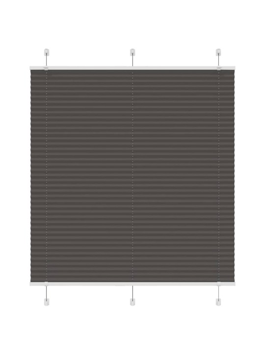 PLISSEERITUD RULOO MUST 120X100 CM KANGA LAIUS 119,4 CM