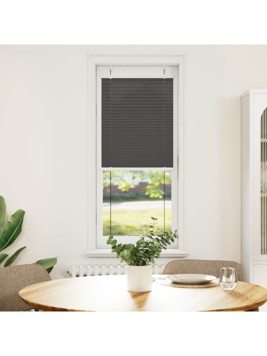 PLISSEERITUD RULOO MUST 40X150 CM KANGA LAIUS 39,4 CM POLÜESTER