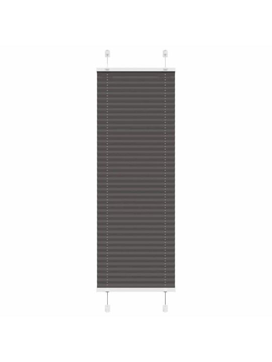 PLISSEERITUD RULOO MUST 50X150 CM KANGA LAIUS 49,4 CM POLÜESTER
