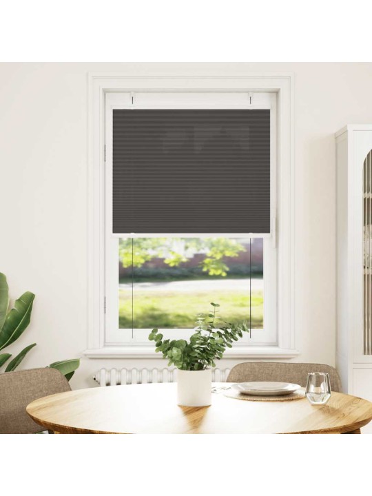 PLISSEERITUD RULOO MUST 70X150 CM KANGA LAIUS 69,4 CM POLÜESTER