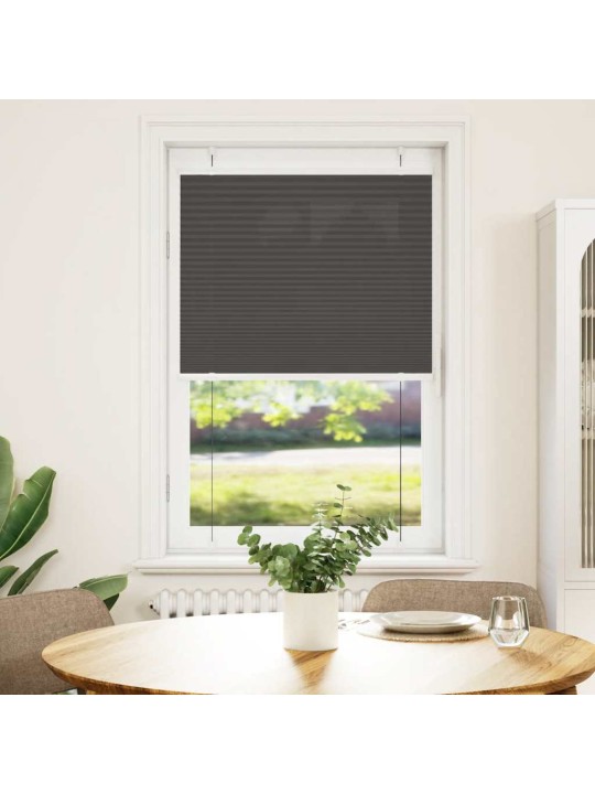 PLISSEERITUD RULOO MUST 80X150 CM KANGA LAIUS 79,4 CM POLÜESTER