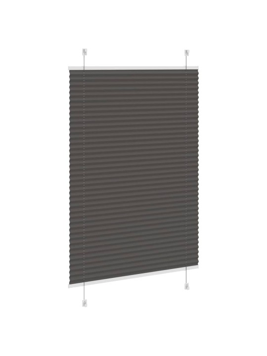 PLISSEERITUD RULOO MUST 95X150 CM KANGA LAIUS 94,4 CM POLÜESTER