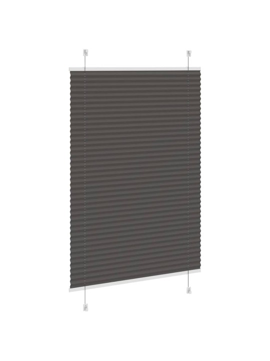 PLISSEERITUD RULOO MUST 100X150 CM KANGA LAIUS 99,4 CM