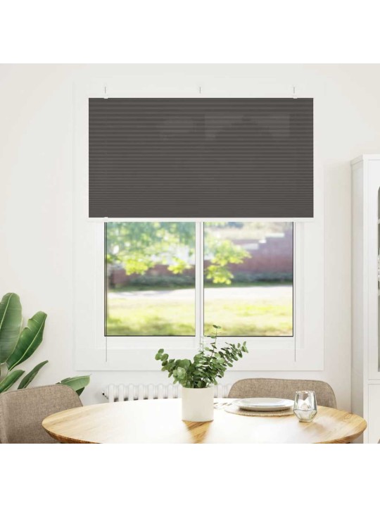 PLISSEERITUD RULOO MUST 110X150 CM KANGA LAIUS 109,4 CM