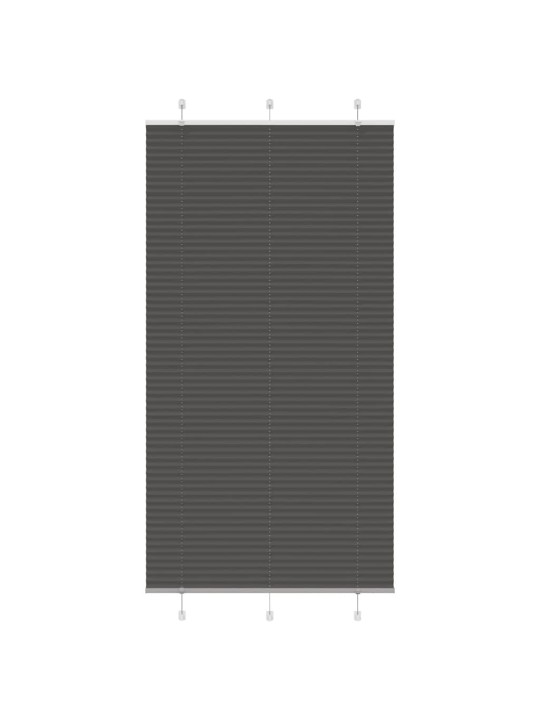 PLISSEERITUD RULOO MUST 105X200 CM KANGA LAIUS 104,4 CM