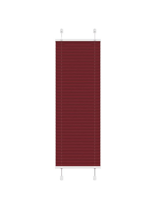 PLISSEERITUD RULOO BORDEAUX PUNANE 40X150 CM KANGA LAIUS