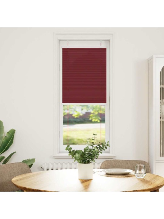PLISSEERITUD RULOO BORDEAUX PUNANE 40X150 CM KANGA LAIUS