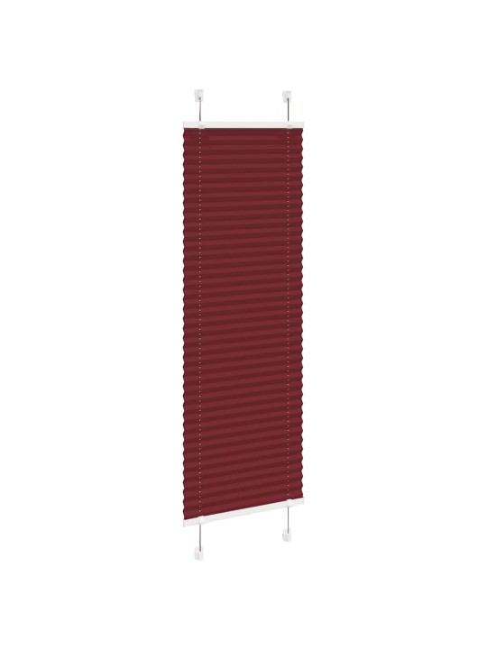 PLISSEERITUD RULOO BORDEAUX PUNANE 40X150 CM KANGA LAIUS
