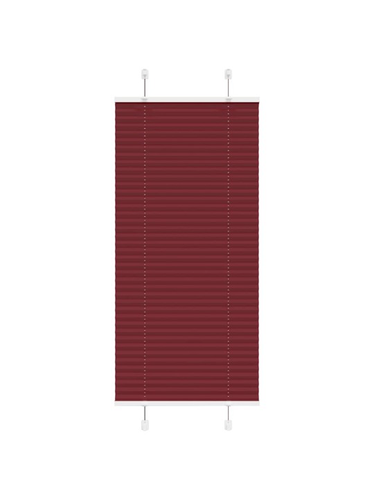 PLISSEERITUD RULOO BORDEAUX PUNANE 60X150 CM KANGA LAIUS