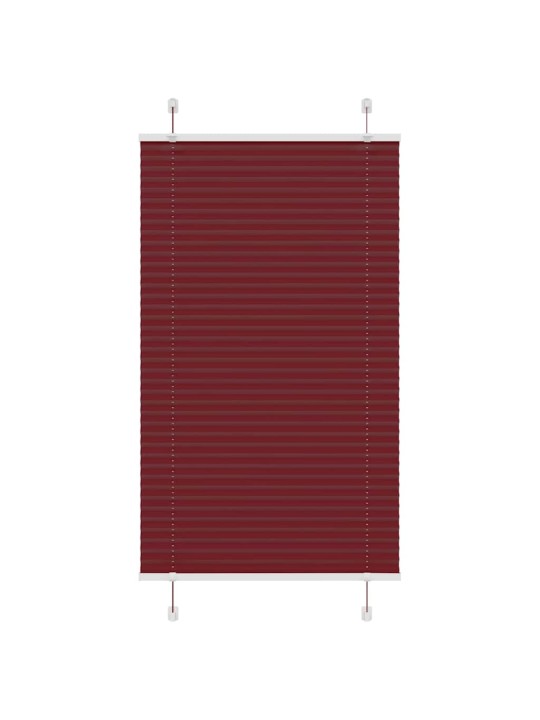 PLISSEERITUD RULOO BORDEAUX PUNANE 70X150 CM KANGA LAIUS