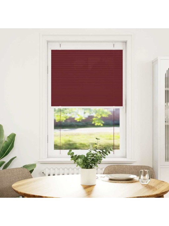 PLISSEERITUD RULOO BORDEAUX PUNANE 70X150 CM KANGA LAIUS
